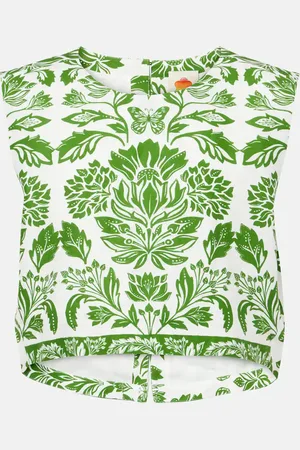 Farm Rio Top Delicate Tapestry in misto lino