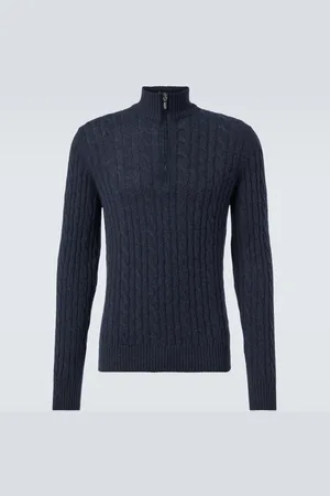Loro Piana Pullover Mezzocollo Treccia