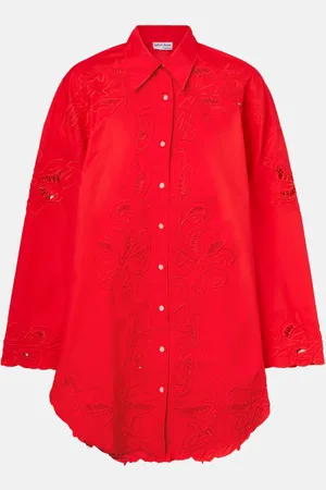 Juliet Dunn Camicia in popeline di cotone