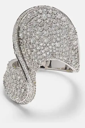 Kamyen Anello in oro bianco 18kt con diamanti