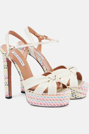 Aquazzura Sandali Divine 130 con plateau