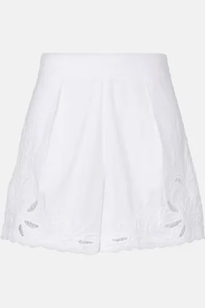Juliet Dunn Shorts in popeline di cotone