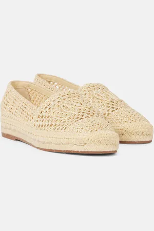 Chloé Chloé Espadrillas in crochet con logo
