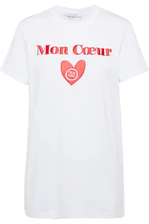 Max Mara T-shirt Oliato in cotone con ricamo
