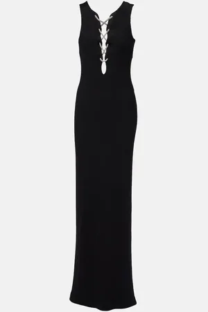 Givenchy Abito lungo in jersey con cut-out