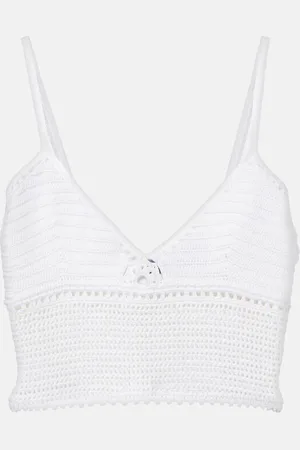 Ralph Lauren Top in crochet con cut-out