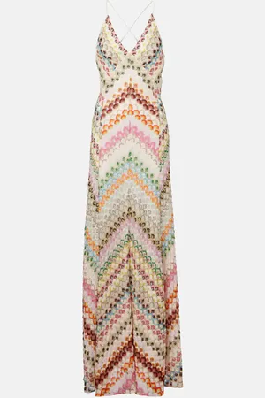Missoni Abito lungo a zig-zag