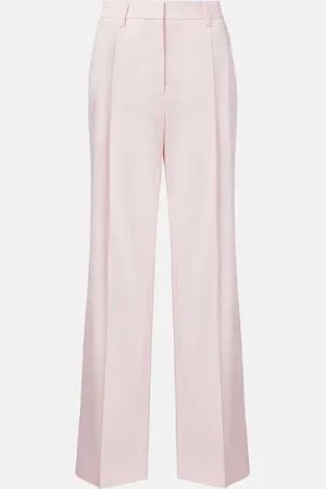 Totême Pantaloni regular in cotone a vita alta