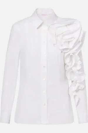 Carolina Herrera Camicia Rosette in cotone