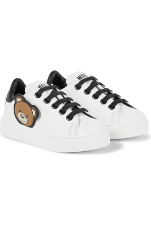Moschino Sneakers in pelle con logo