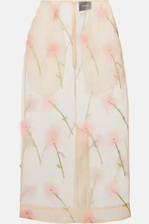 Simone Rocha Gonna a tubino in organza