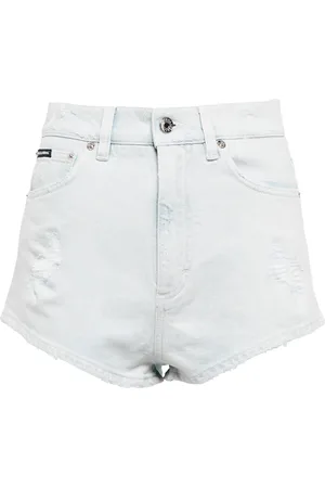 Dolce & Gabbana Shorts di jeans a vita alta