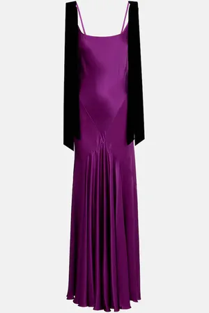Nina Ricci Abito lungo in raso