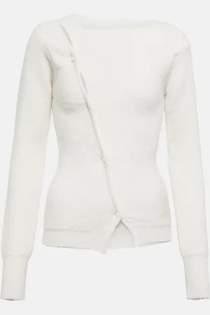 Jacquemus Cardigan La Maille Pau in misto alpaca
