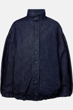 DRIES VAN NOTEN Giacca di jeans oversize
