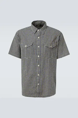 Ralph Lauren Camicia in cotone e lino a quadri