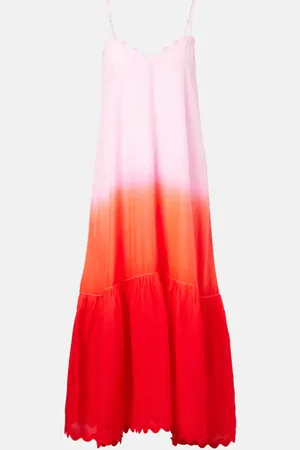 Juliet Dunn Abito midi in seta