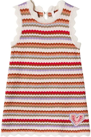 ZIMMERMANN Abito Lucky in maglia a righe