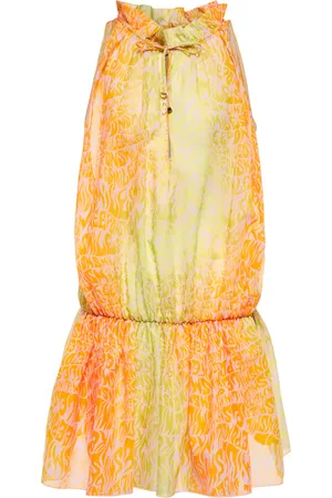 Stella McCartney Miniabito in cotone con stampa
