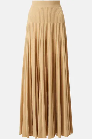 Loro Piana Gonna lunga Luciole in misto cashmere