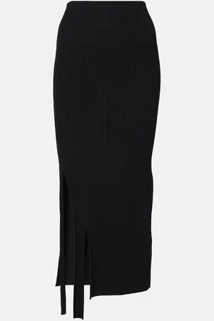 Victoria Beckham Gonna midi in raso