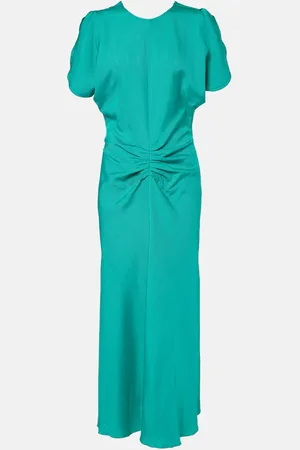 Victoria Beckham Abito midi con ruches