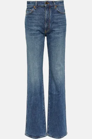 Khaite Jeans regular Danielle a vita alta