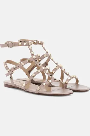 VALENTINO GARAVANI Sandali Rockstud in pelle