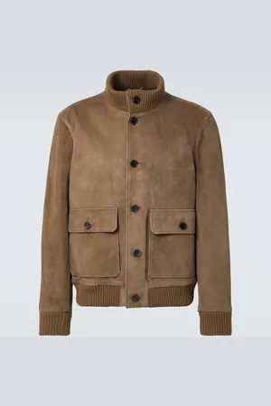 Frame Bomber in suede