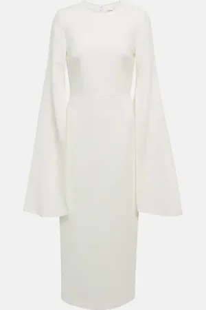 Roksanda Bridal - Abito midi Zimara in crêpe
