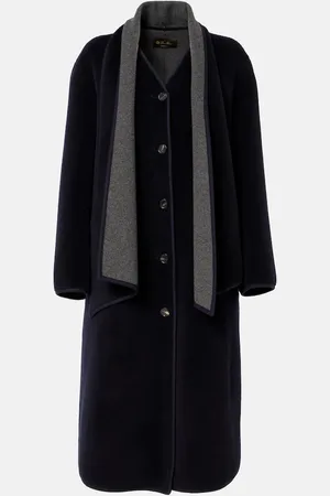 Loro Piana Cappotto Gladwin in lana e seta
