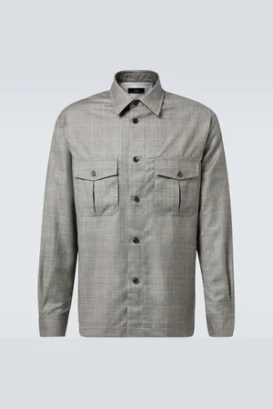 Dunhill Camicia in lana a quadri