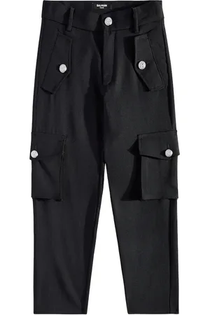 Balmain Pantaloni cargo in lana