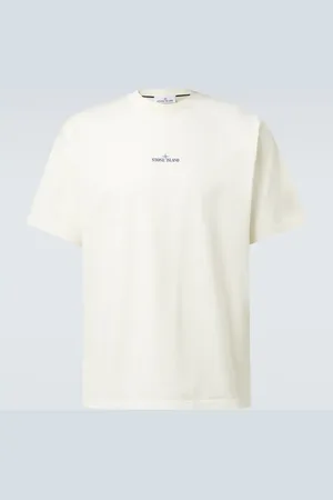 Stone Island T-shirt Compass in jersey di cotone