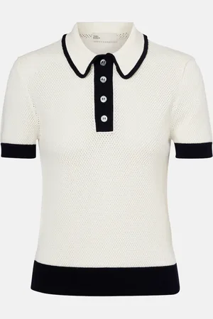 Tory Burch Polo in maglia aperta