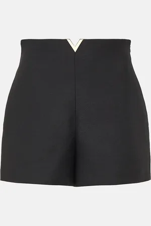 VALENTINO Shorts VGold in Crêpe Couture
