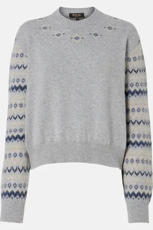 Loro Piana Pullover Alpe Pile in cashmere