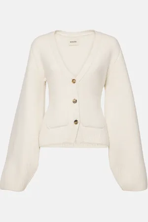 Khaite Cardigan Scarlet in cashmere