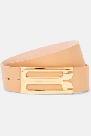 Victoria Beckham Cintura in pelle con logo