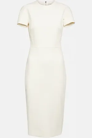 Victoria Beckham Abito midi in crêpe