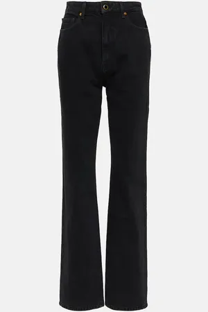 Khaite Jeans regular Danielle a vita alta
