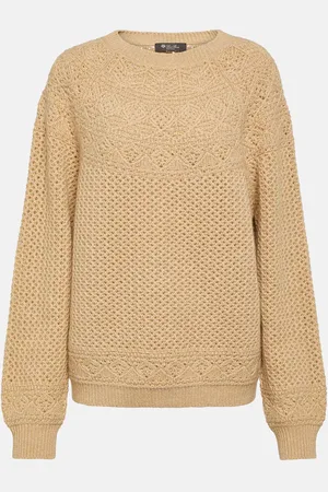 Loro Piana Pullover in crochet di cashmere