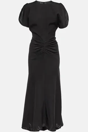 Victoria Beckham Abito midi in crêpe