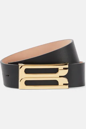 Victoria Beckham Cintura in pelle con logo