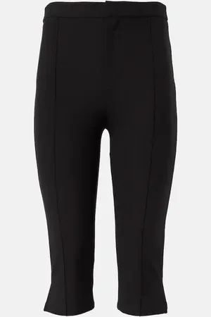 Vince Pantaloni capri slim a vita media