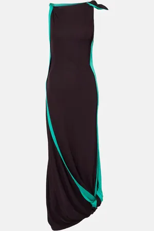 Victoria Beckham Abito midi in jersey
