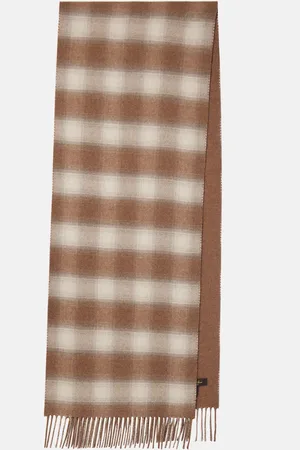 Loro Piana Sciarpa in lana e cashmere a quadri