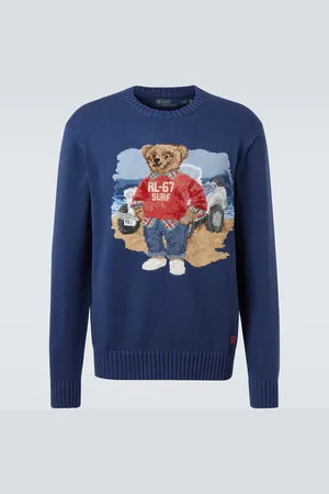 Ralph Lauren Pullover Polo Bear in cotone