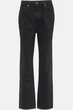 Khaite Jeans regular Abigail a vita alta