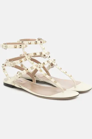 VALENTINO GARAVANI Sandali infradito Rockstud in pelle